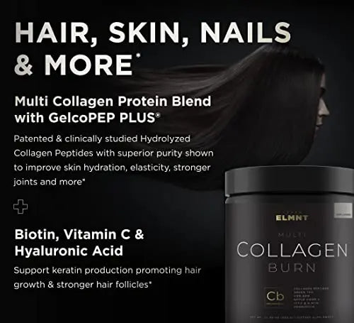Super Collagen Burn - Premium Collagen Powder for Women Weight & Beauty w. Apple C Vinegar TERRA ELMNT Au supplements