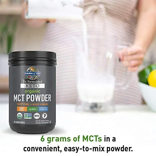 Garden of Life Dr. Formulated Keto Organic MCT Powder - 30 Servings, 6g MCTs Garden of Life Au supplements