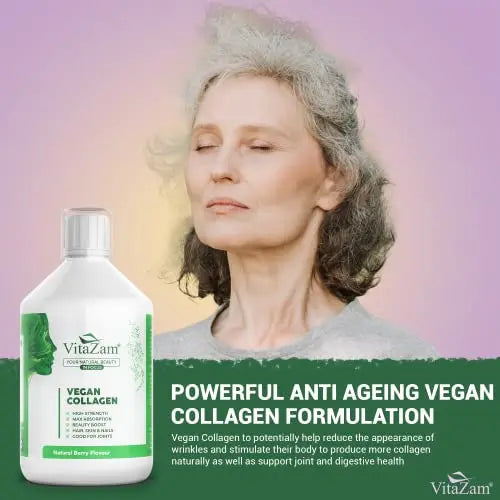 VitaZam Vegan Collagen Liquid 5000mg Hydrolyzed Collagen Peptides for Women VitaZam Au supplements