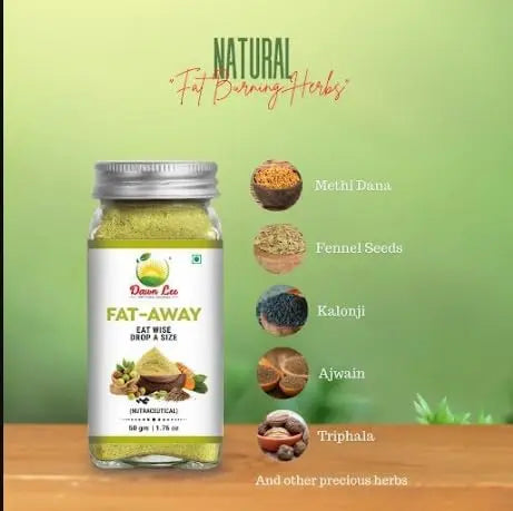 Dawn Lee Fat Away Natural Herbs Blends for Fat Cut, Weight Balancing Herbs Weight Loss Dawn Lee ( 18th Century Goodness ) Au supplements