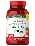 Nature's Truth Apple Cider Vinegar Capsules | 1200mg | 200 Pills | Extra Strength | Value Size Nature's Truth Au supplements