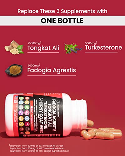 Fadogia Agrestis 5000mg Tongkat Ali 25000mg Turkesterone 5000mg Clean Nutraceuticals Au supplements
