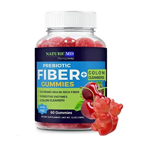 HEMPWAY Fiber Gummies for Digestive Colon Cleanse - Health & Daily Weight Support HEMPWAY Au supplements