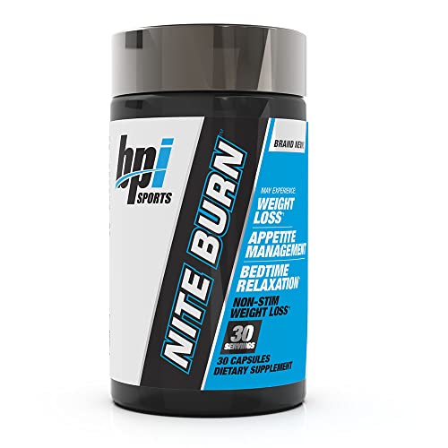 BPI Sports Nite burn – Nighttime Fat Burner & Sleep Support – Keto-Friendly – Weight Loss BPI Sports Au supplements