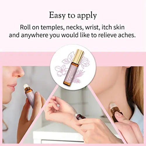 Don Du Ciel Organic and Kid-Friendly Lotus Essential Oil Blend Roll On for Stress Relief and Itch Relief Don Du Ciel Au supplements