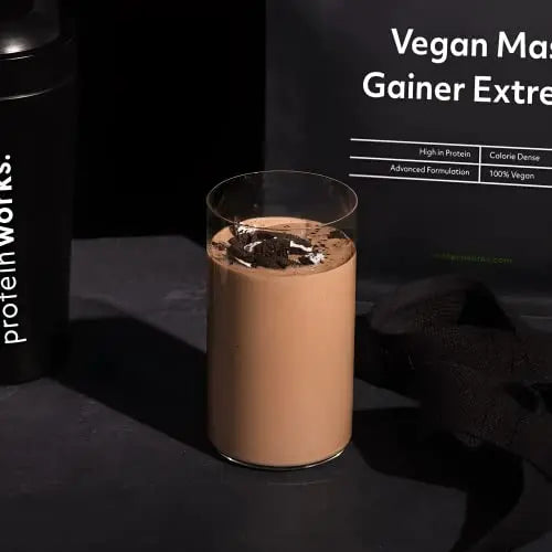 Protein Works - Vegan Mass Gainer Extreme | High Calorie Protein Powder | Weight Gainer Protein Works Au supplements
