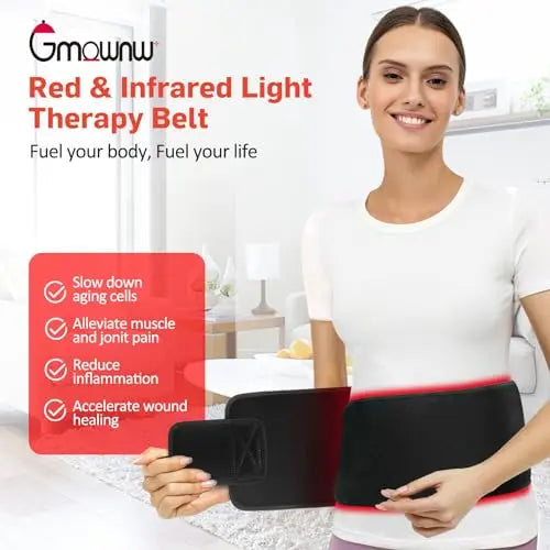 Red Light Therapy for Body, Infrared Light Therapy for Shoulder Waist Muscle Pain Relief GMOWNW Au supplements