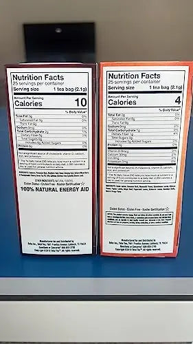 Total Tea Detox Tea & Energy Tea Set - 25 Day Detox Tea - Herbal SIim Tea Total Tea Au supplements