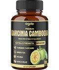 Premium Garcinia Cambogia 20:1 Extract Capsules 8550 mg - with Green Tea, Arjuna agobi Au supplements