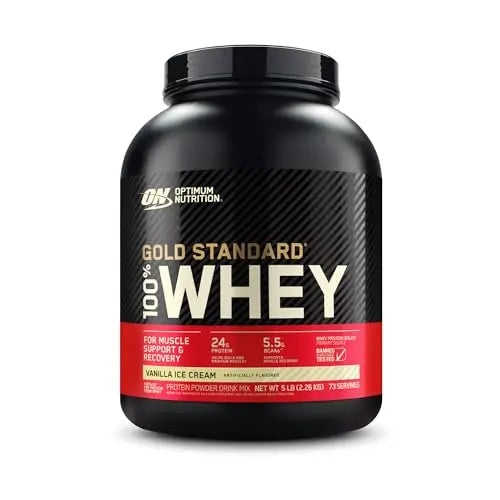 Optimum Nutrition Gold Standard 100% Whey Muscle Building and Recovery Protein Optimum Nutrition Au supplements