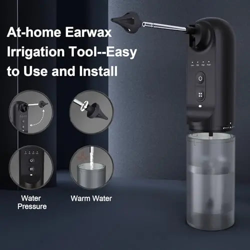 Upgraded Ear Wax Removal,Water Powered Ear Cleaner,Ear Cleaning Kit Alledge Au supplements