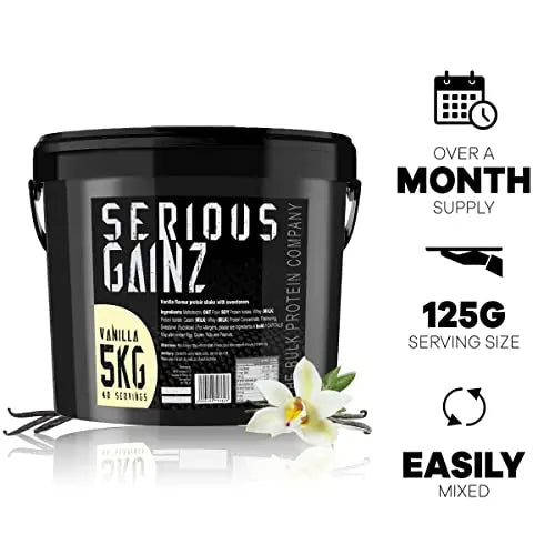 The Bulk Protein Company, SERIOUS GAINZ - Whey Protein Powder - Weight Gain, Mass Gainer The Bulk Protein Company Au supplements