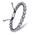 CARITATE Magnetic Hematite Bracelet for Women and Men, Healing Energy Beaded Bracelet CARITATE Au supplements