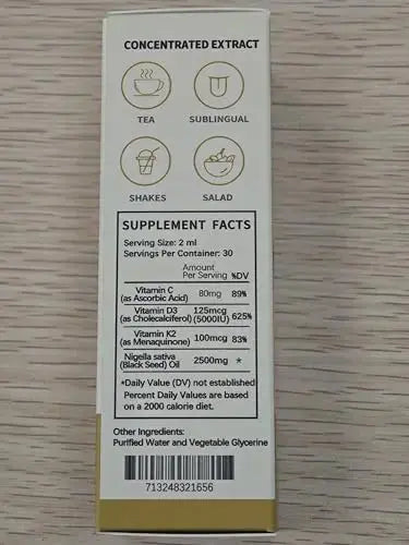 NaturePlanet Organic Soursop Bitters and Black Seed Oil Drops Bundles with Vitamins D3, K2, B6, C | NaturePlanet Au supplements