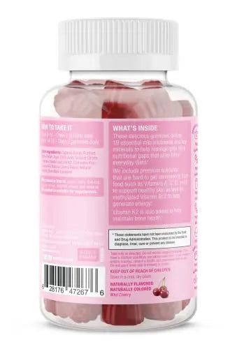 SUKU Vitamins Teen Girl Gummies – Sugar Free Vegetarian Gummy Vitamins Supplement SUKU Vitamins Au supplements