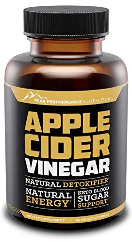 Peak Performance Nutraceutics Apple Cider Vinegar Capsules, Made from 100% Natural Peak Performance Nutraceutics Au supplements
