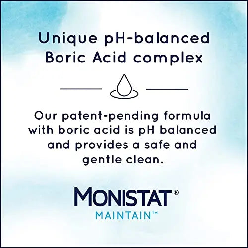 Monistat Boric Acid Feminine Cleanser, Fragrance Free Feminine Wash, 16 Fl Oz, 1 Pack Monistat Au supplements