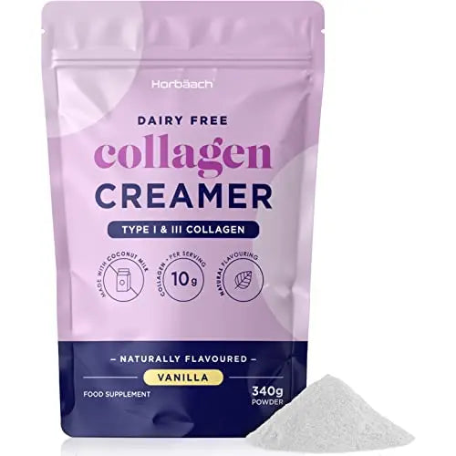 Collagen Creamer for Coffee | Vanilla Flavour | Type 1 & 3 Collagen Peptides Horbäach Au supplements
