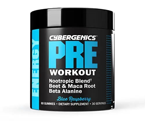 Cybergenics Pre Workout Gummies, Supports Energy Levels, Boosts Performance Cybergenics Au supplements