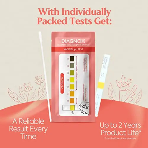 Vaginal PH Test Kit with Sterile Swabs and eBook - Vaginal PH Balance and Yeast Infection Test DIAGNOX HEALTH Au supplements