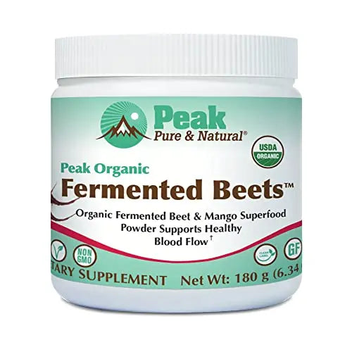 Peak Pure & Natural Peak Organic Fermented Beets - Organic Fermented Beet Powder Peak Pure & Natural Au supplements