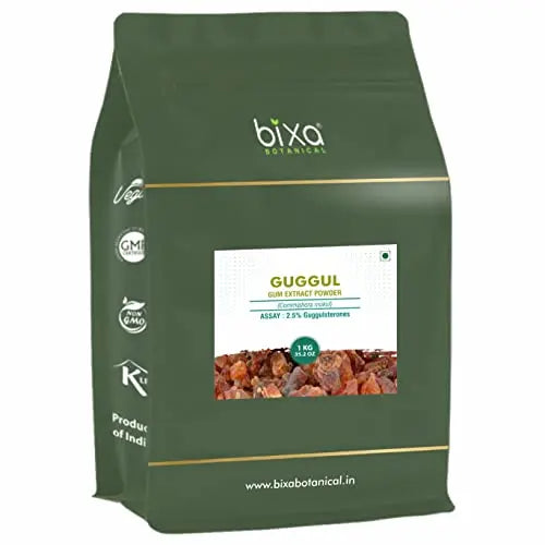 bixa BOTANICAL Guggul (Commiphora Mukul) Dry Extract - 2.5% Guggulsterones by UV bixa BOTANICAL Au supplements