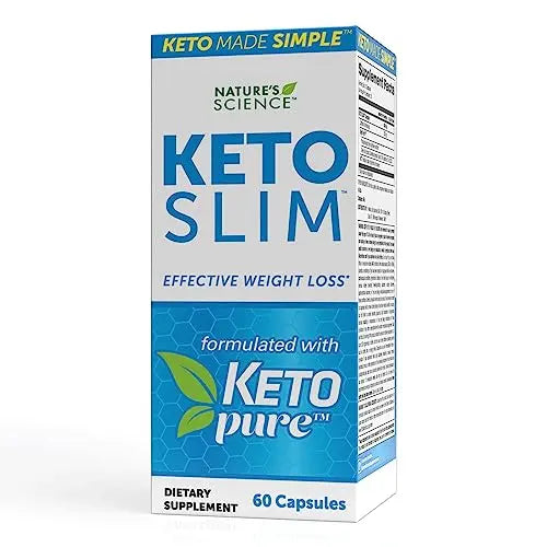 Nature's Science Keto Slim, 60ct Nature's Science Au supplements