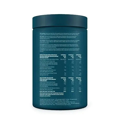 Kinetica Vanilla Flavour Plant Protein 1kg | Blend of Pea and Rice Protein | Vegan Kinetica Au supplements