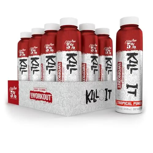 5% Nutrition Kill It Ready-to-Drink High Stim Pre Workout | 400mg Caffeine Energy Drink 5% Nutrition Au supplements