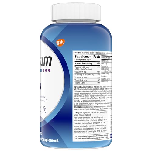 Centrum Multivitamin for Men, Multivitamin/Multimineral Supplement with Vitamin D3, B Vitamins and Antioxidants, Gluten Free