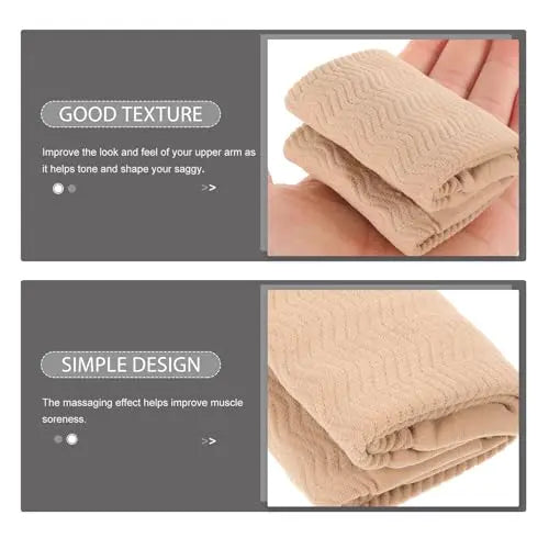 Healifty upper arm sleeves 1 Pair Elastic Compression Arm Sleeves Slimming Improve Shaper Healifty Au supplements