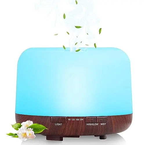 Aegci Aromatherapy Diffusers,300ml Air Humidifier with 7 Colors Light,Adjustable Brightness Aegci Au supplements