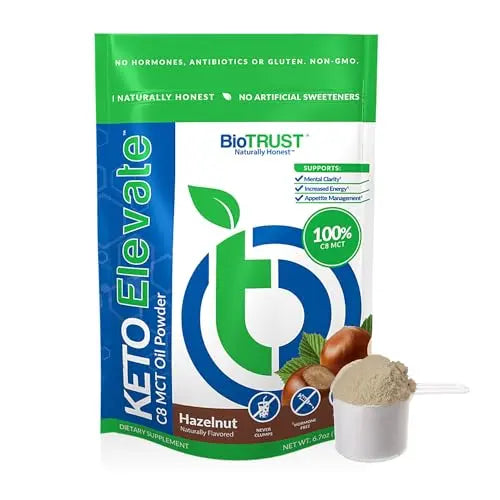 BioTrust Keto Elevate – Pure C8 MCT Oil Powder – Ketogenic Diet Supplement BioTrust Au supplements