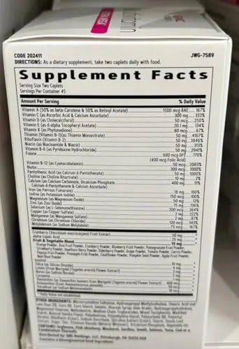 GNC Women's Ultra Mega Multivitamin | Supports Overall Health and Wellness in Women GNC Au supplements