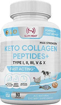 Slim Heat Multi Collagen Complex - Type I, II, III, V, X - Healthy Hair, Nails and Joints Slim Heat Au supplements