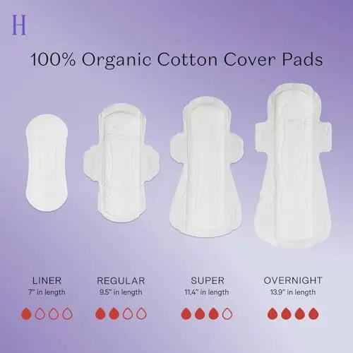 The Honey Pot Company - Non-Herbal Everyday Panty Liners - Organic Pads for Women - Cotton Cover The Honey Pot Company Au supplements