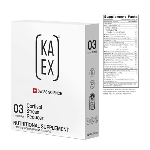 KA EX - Cortisol Stress Reducer for Athletes | Post-Workout Recovery Gamechanger | Clinically Tested and Trusted by Thousands of Pro Athletes | Swiss Science I Vegan (3 Pack) KA EX Au supplements