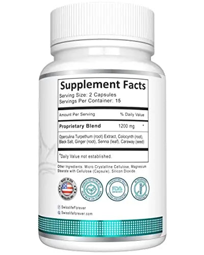 SWISSLIFE FOREVER Colon 15 Day Quick Cleanse, Advanced Gut Cleanse Detox, Improves SWISSLIFE FOREVER Au supplements