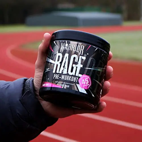 Warrior - RAGE Pre Workout Powder – Lightnin’ Lemonade 392g, WA-RG-045-01 Warrior Au supplements