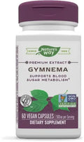 Nature's Way Gymnema Capsules, 500 mg per serving, 60 Count Nature's Way Au supplements