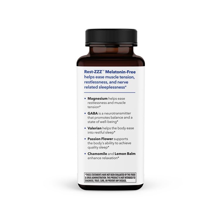 Rest-ZZZ - Powerful Sleep Support Supplement - Fall Asleep & Stay Asleep - Calms Nervous System LifeSeasons Au supplements
