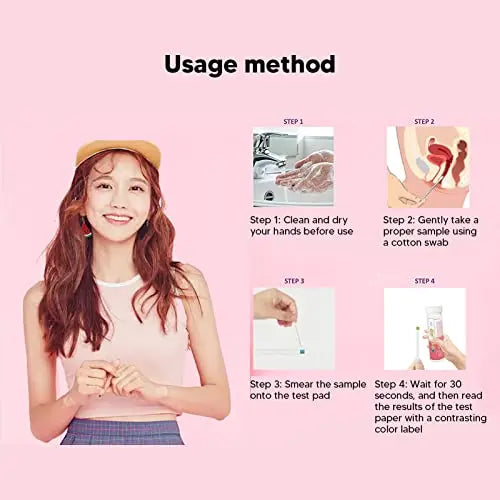 Yeast Infection Test,Vaginal Health pH Test Strips, Feminine PH Test, Monitor Vaginal Intimate Health Pilipane Au supplements