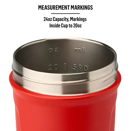 BlenderBottle Strada Twist Cap Shaker Cup Insulated Stainless Steel Water Bottle with Wire BlenderBottle Au supplements
