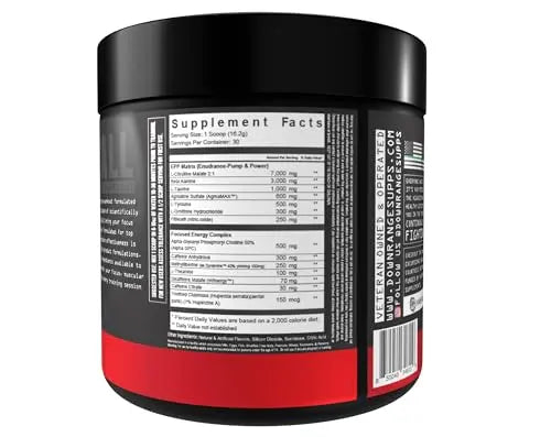 DownRange Supplements 1st Call Pre Workout Powder, Preworkout for Men and Women DownRange Supplements Au supplements