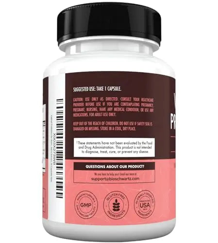16in1 Vaginal Probiotics for Women (10 Powerful Strains + Organic Prebiotics) BioSchwartz Au supplements