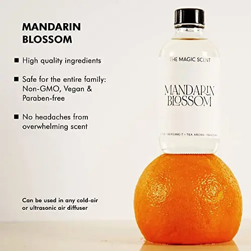 The Magic Scent Mandarin Blossom Oils for Diffuser - HVAC, Cold-Air, & Ultrasonic Diffuser Oil Inspired THE MAGIC SCENT Au supplements