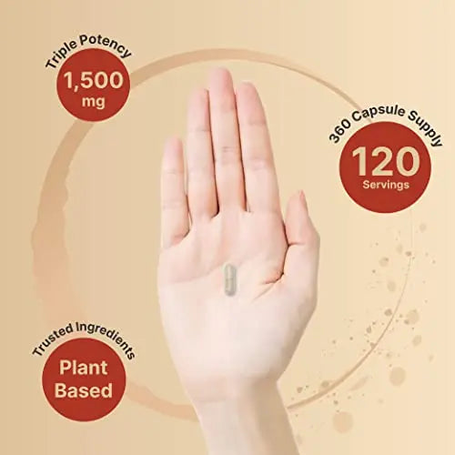 NatureBell Psyllium Husk Capsules 1500mg Per Serving, 360 Count, with Inulin NatureBell Au supplements
