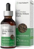 White Willow Bark Extract | 2 fl oz | Alcohol Free Liquid Tincture | Super Concentrated Horbäach Au supplements