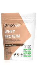 SimplyGo Whey Protein Powder | 900g | Simply Add 30g to Water, Juice or Shakes (Cookie Dough) Simply Supplements Au supplements