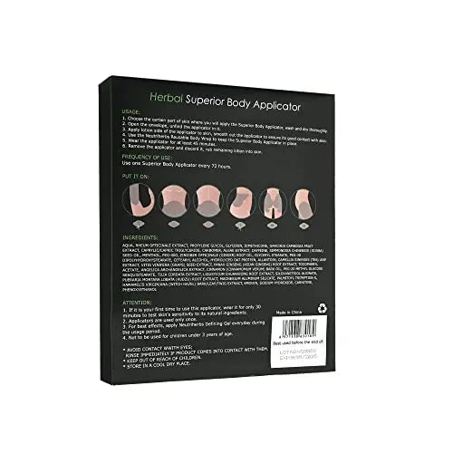 Neutriherbs Body Applicator with Wrap, Effective Nature Formula to Shape, Tone, Firm Body Neutriherbs Au supplements